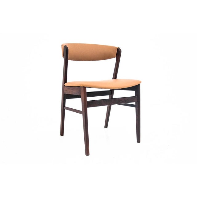 Mid-Century Modern Roosewood Chair, Denmark, 1960s For Sale - Image 3 of 9