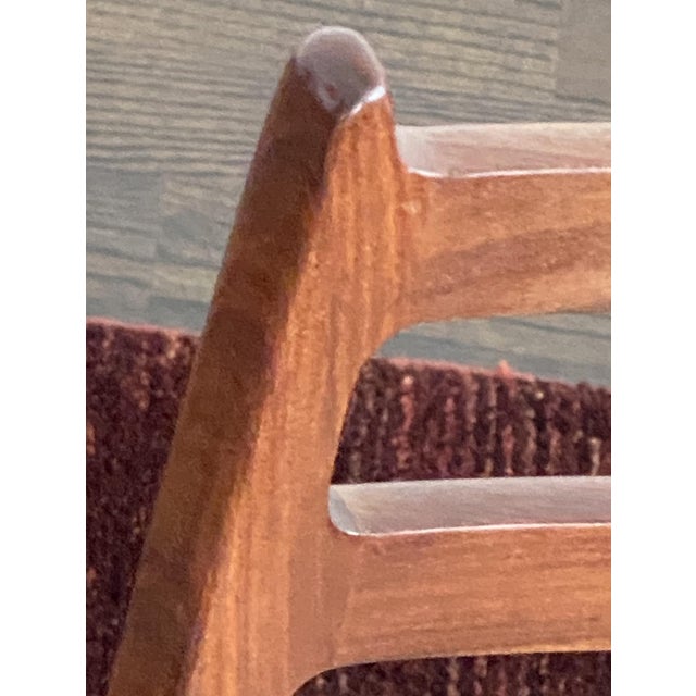 Brown Niels Møller Dining Chairs. Model 78. Rosewood With Danish Cord. Set of 6. 1960’s. For Sale - Image 8 of 18