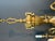 Metal 1940s Louis XVI style 8-arm chiseled bronze chandelier by Lucien For Sale - Image 7 of 12