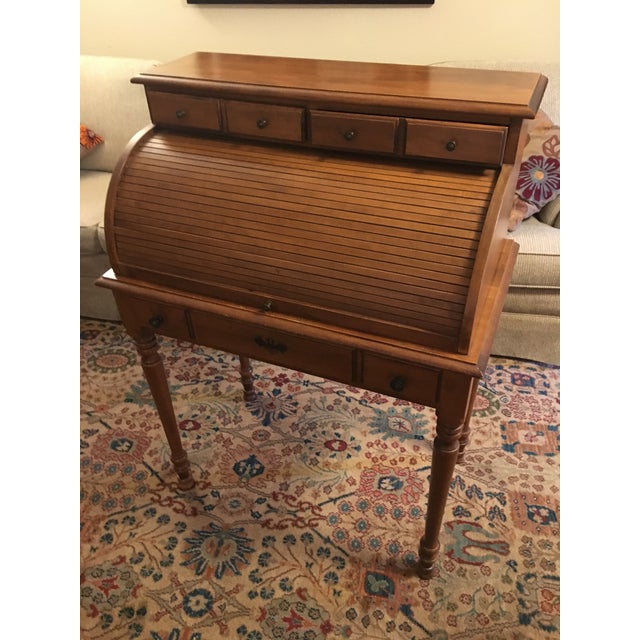 Early American Tell City Chair Company RollTop Secretary Desk Chairish
