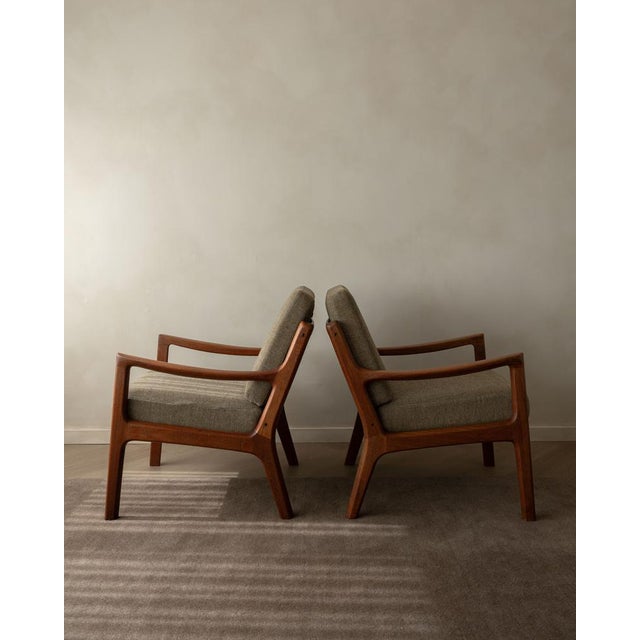 Cado Vintage Senator Chair by Ole Wanscher for Cado, 1960s For Sale - Image 4 of 18