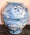 Chinoiserie Blue and White Abstract Lotus Vase For Sale In Houston - Image 6 of 6