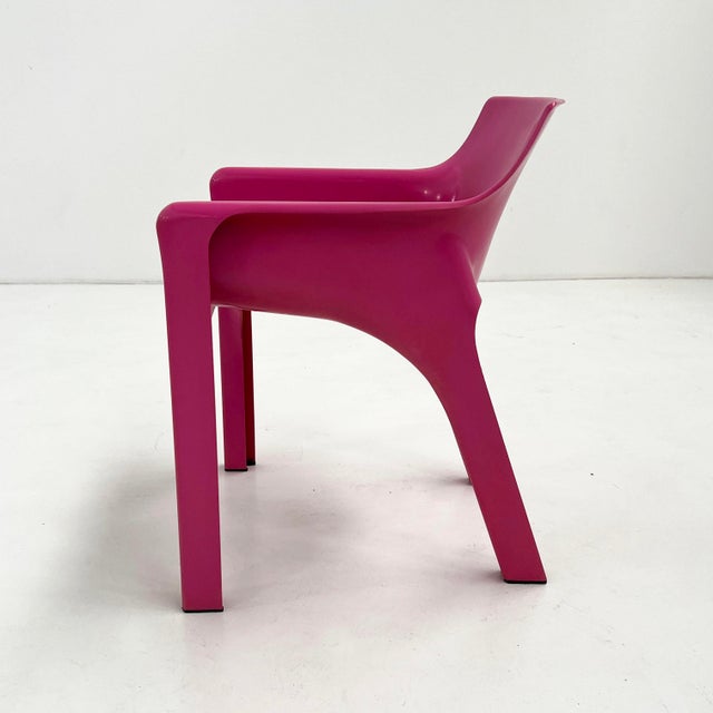 Pink Pink Gaudi Armchair by Vico Magistretti for Artemide, 1984 For Sale - Image 8 of 11