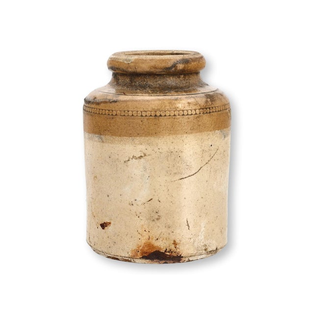 Late 19th Century 19thC English Stoneware Crock For Sale - Image 5 of 6