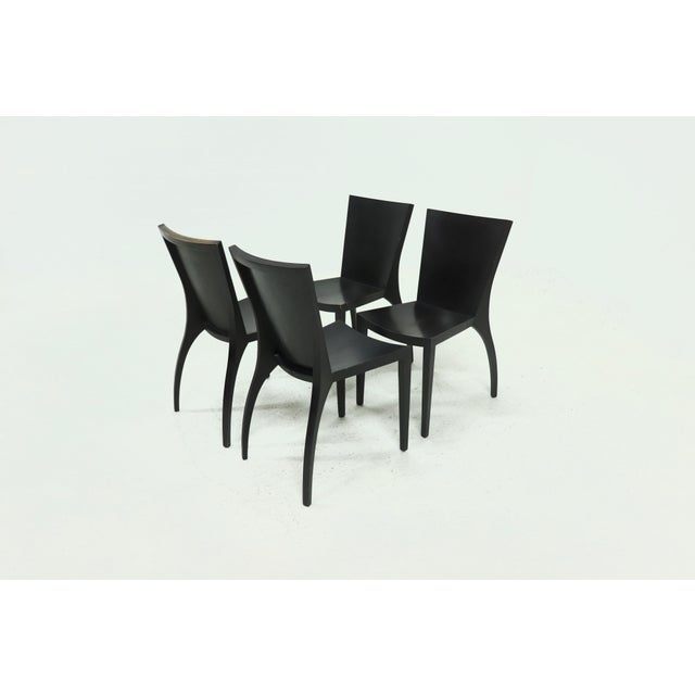 Milano Dining Chairs by Danilo Silvestrin for Gunther Lambert, 1980s, Set of 4 For Sale - Image 9 of 14