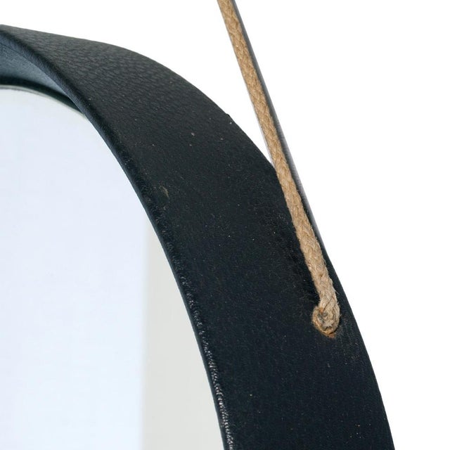 Mid-Century Modern Round Wall Mirror by Luigi Fontana for Fontana Arte, 1950s For Sale - Image 3 of 10