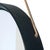 Mid-Century Modern Round Wall Mirror by Luigi Fontana for Fontana Arte, 1950s For Sale - Image 3 of 10