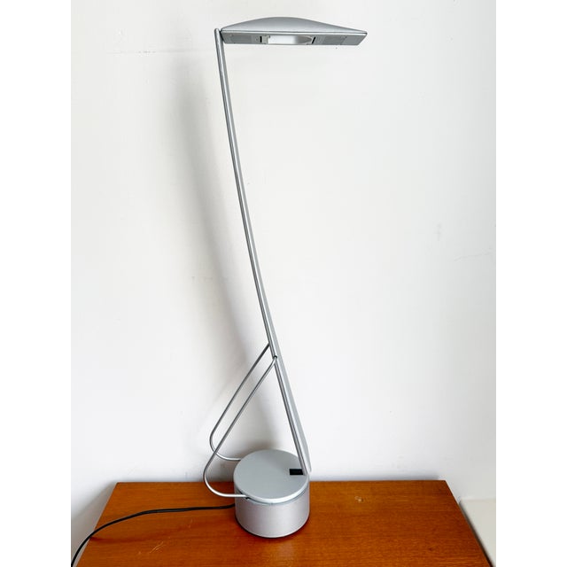 Vintage Dove Desk Lamp by Mario Barbaglia & Marco Colombo for Italian Luce, 1980s For Sale - Image 9 of 18