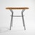 Coffee Table with Round Rattan Top, 1950s For Sale - Image 4 of 13