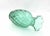 Vintage Green Crystal Vase by Vetro Vitt, Italy, 1970s For Sale - Image 4 of 6