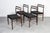 Round Extendable Dining Table and Chairs by Gustav Bahus, Norway, 1960s, Set of 5 For Sale - Image 12 of 16