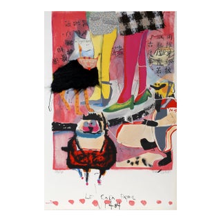 Le Caca Patrol, Pam Dixon Lithograph For Sale