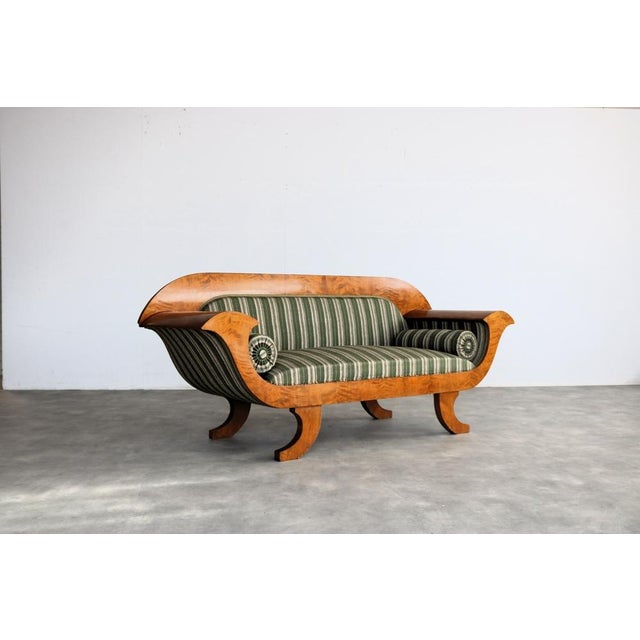 Vintage Biedermeier Style Sofa Bench, 1960s For Sale - Image 11 of 11