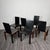 Animal Skin Mid-Century Modern Rosewood Dining Chairs in the style of Afra & Tobia Scarpa, 1970, Set of 6 For Sale - Image 7 of 15