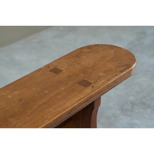 Wood European Provincial Sculptural Bench in Wood, 1900s For Sale - Image 7 of 11