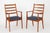 Blue Set of Vintage Teak Dining Chairs from from Ks Møbler, 1960s For Sale - Image 8 of 8