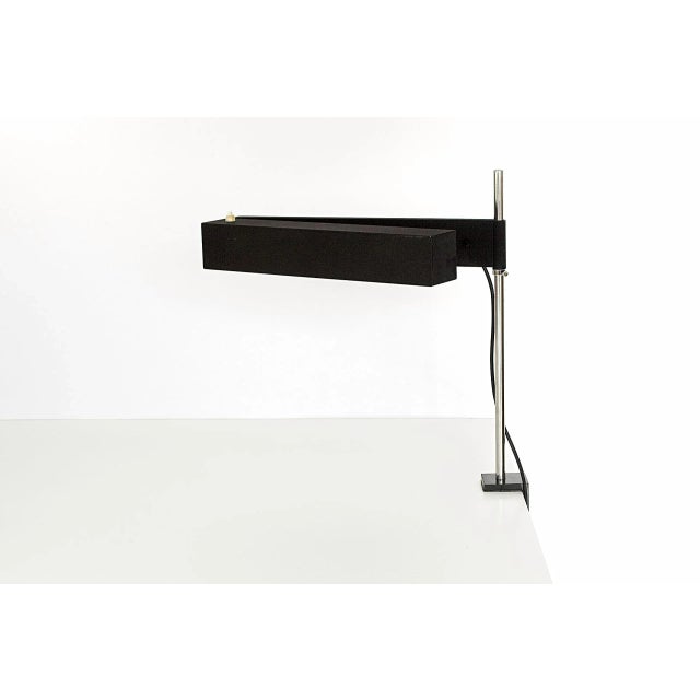 Mid-Century Model Saffa Table Lamp by Dieter Wäckerlin for Swisslamps, 1950s For Sale - Image 6 of 11