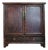 Chinese Lacquered Cabinet Armoire For Sale