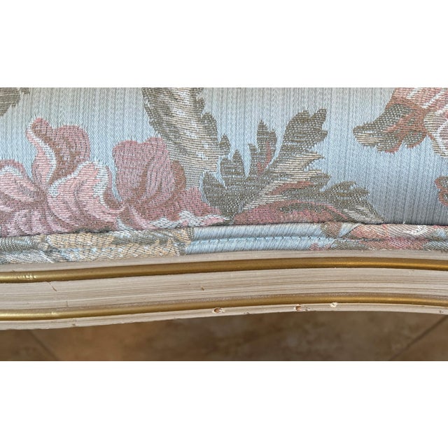 1950s Maison Jansen Inspired Leaf-Back Slipper Chairs - A Pair For Sale - Image 16 of 18