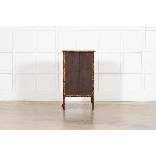 19th Century English Glazed Bamboo Bookcase, 1880 For Sale - Image 15 of 16