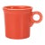 1990s Fiesta Ware Persimmon Ring Handle Coffee Cup For Sale