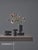 Gold Red and White Stained Oak Office Desk by Bodil Kjaer for Karakter For Sale - Image 8 of 13