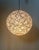 Plastic Vintage Cocoon Globe Pendant Lamp, 1970s For Sale - Image 7 of 18