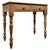 A charming and highly practical vintage 20th-century writing table, well constructed in pine and distinguished by its...