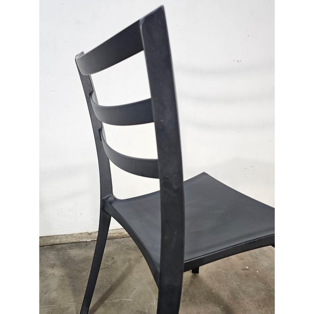 Mid-Century Modern Italian Casprini Sabrina Stackable Chairs by Marcello Ziliani - Set of 6 For Sale - Image 3 of 12