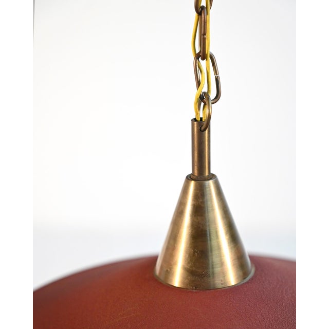 Swedish Modern Ceiling Lamp, 1950s For Sale - Image 9 of 12