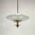 Glass Plate Hanging Lamp by Pietro Chiesa for Fontana Arte, 1950s This piece is designed in the style of the selected...