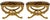 Mid-Century Italian Neo-Classical Style Giltwood & Leopard Velvet X-Base Ottomans - Pair For Sale - Image 9 of 9
