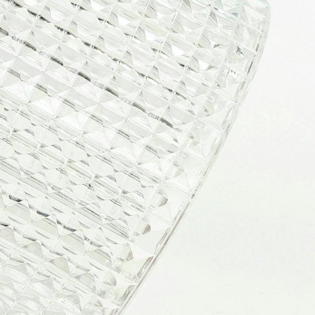 Orrefors 1960s Mid-Century Scandinavian Crystal Glass & Brass Pendant/Ceiling Light by Carl Fagerlund for Orrefors, For Sale - Image 4 of 10