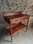 Antique French Mahogany Console Table with Drawer and Shelf, 1900 For Sale - Image 16 of 18