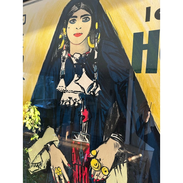French Early 20th Century Original Paul Élie Dubois “Le Hoggar” French Lithograph Exhibition Poster For Sale - Image 3 of 7
