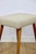 Stool in Beige Bouclé and Beech Legs, 1970s For Sale - Image 4 of 7