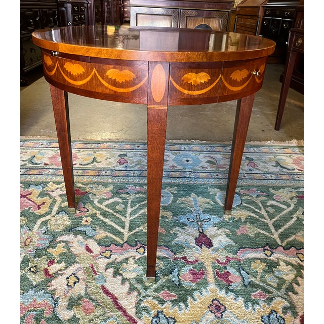 Late 20th Century Small Baker Side Table For Sale - Image 10 of 12