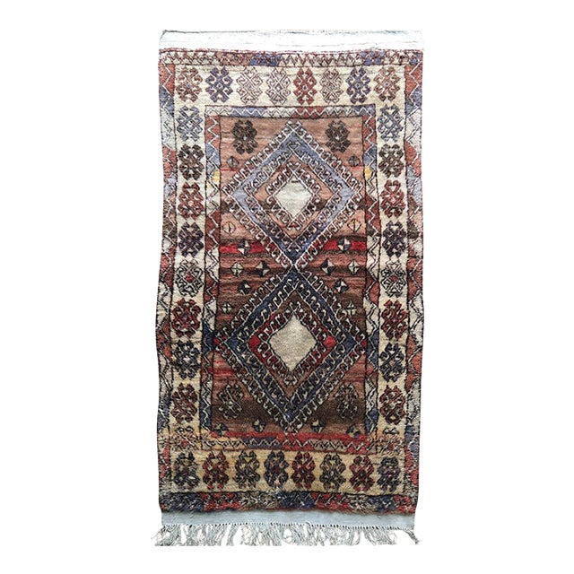 Vintage Turkish Rug | Tribal | 4'x6' For Sale