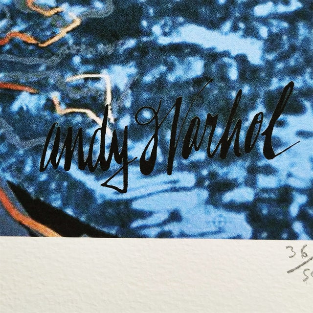 After Andy Warhol, The Moon, Limited Edition Lithograph, 1980s For Sale - Image 4 of 8