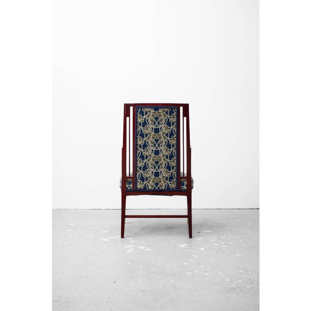 Viennese Secessionist Armchairs and Chairs by Max Benirschke / School of Prof. Josef Hoffmann, 1903, Set of 4 For Sale - Image 15 of 18