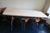 Large Brutalist Secret Oak Trestle Table, 1940s For Sale - Image 10 of 18