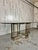1980s Italian Brass and Glass Dining Table For Sale In Denver - Image 6 of 8