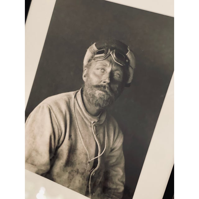 Textile Framed Herbert Ponting, Cecil H Meares on Return From the Barrier, January 1912 For Sale - Image 7 of 8