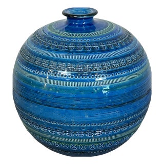 Rimini Flavia Montelupo Vase Decoration by Aldo Londi for Bitossi, 1960s For Sale