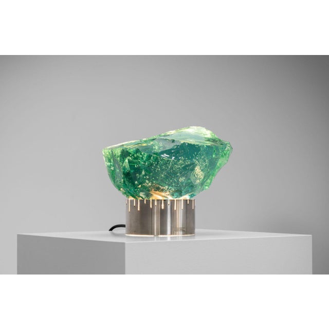Table Lamp attributed to Max Ingrand for Saint Gobain, France, 1960 For Sale - Image 12 of 18