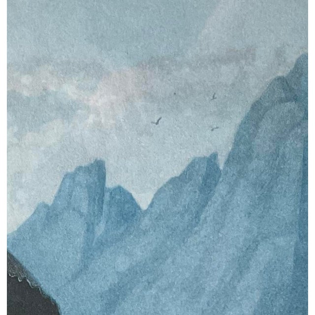 Early 19th Century Framed Botanical Print From Dr. Robert Thornton's Temple of Flora (1812) "A Group of Auriculas" For Sale - Image 5 of 9