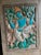 1920s Vintage Indian Carved Barn Door, Blue Krishna Wall Sculpture, Temple Wall Art 78.5 For Sale - Image 5 of 7