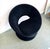 Vintage Spiral Ribbon Chair in Black Suede Attributed to Jaymar For Sale In New York - Image 6 of 12