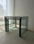 Postmodernist Nesting Tables Glass Black Metal, 1980s, Set of 3 For Sale - Image 4 of 12