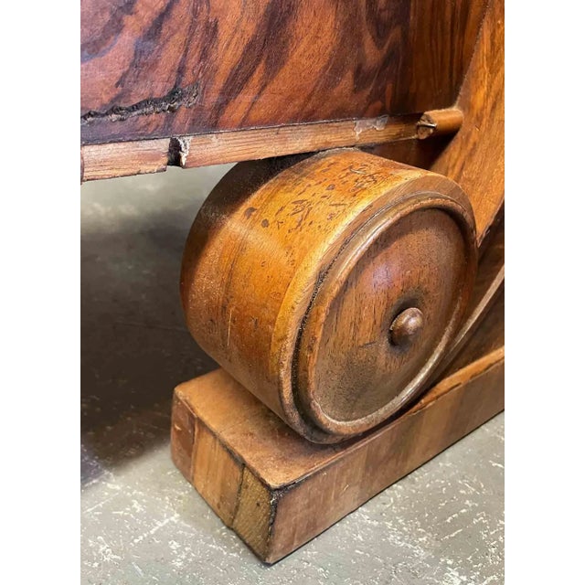 Wood Daybed or Single Bed - Biedermeier For Sale - Image 7 of 11